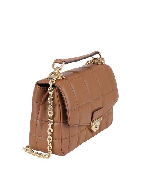 michael kors soho large quilted|Michael Kors Soho Large Quilted Leather Shoulder Bag .